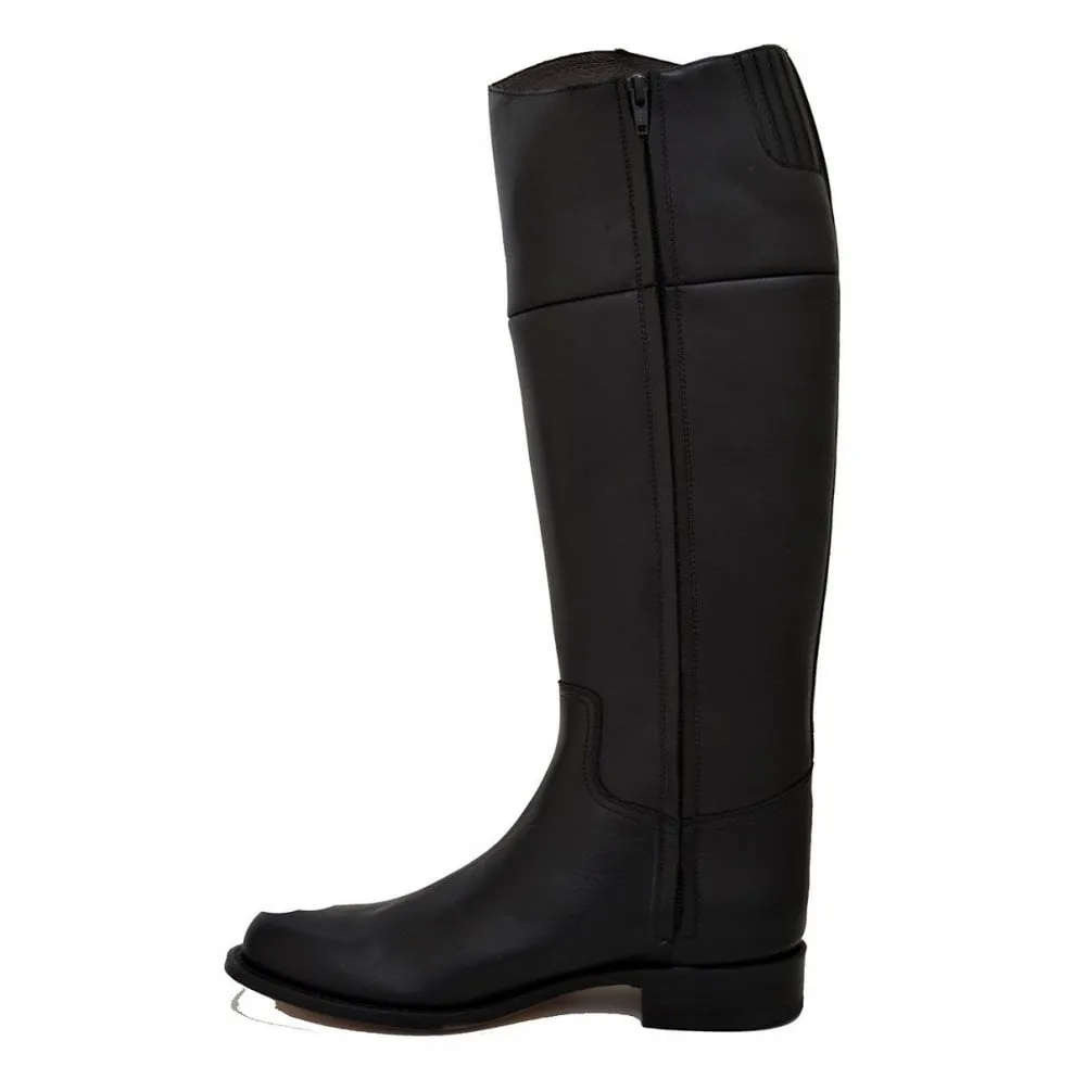 Men's Riding Boots Sendra 6629 Black Leather Zipper Boots last pair size 40