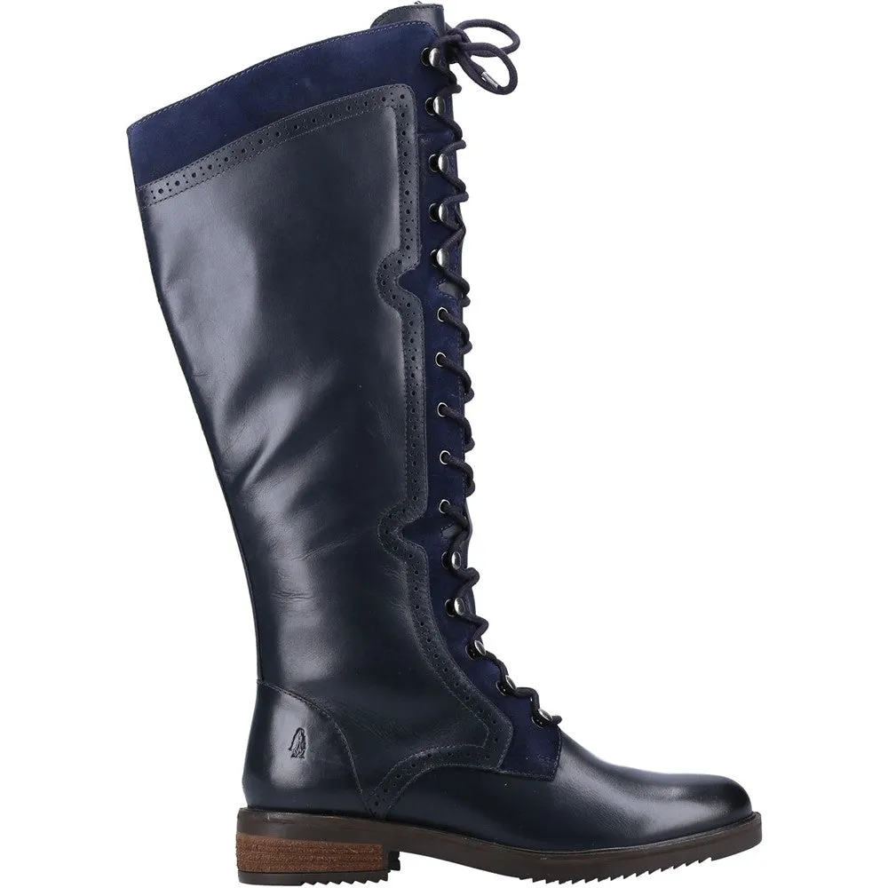 Navy Rudy Knee High Boots