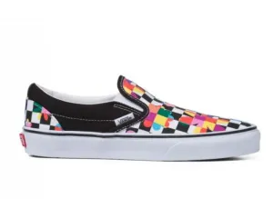VANS - Women - Slip On - Floral Checkerboard